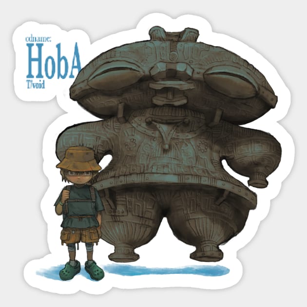 HobA Sticker by Plastiboo